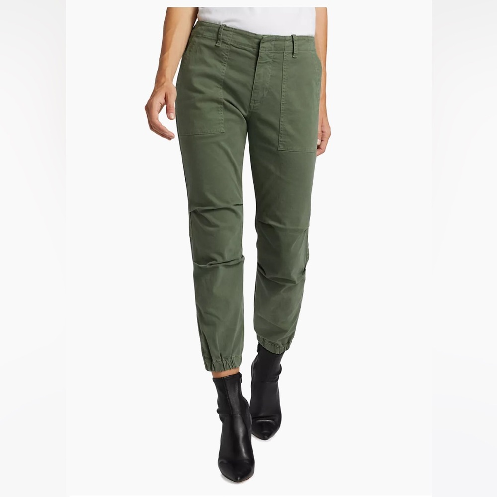 Nili Lotan green cargo pants 4